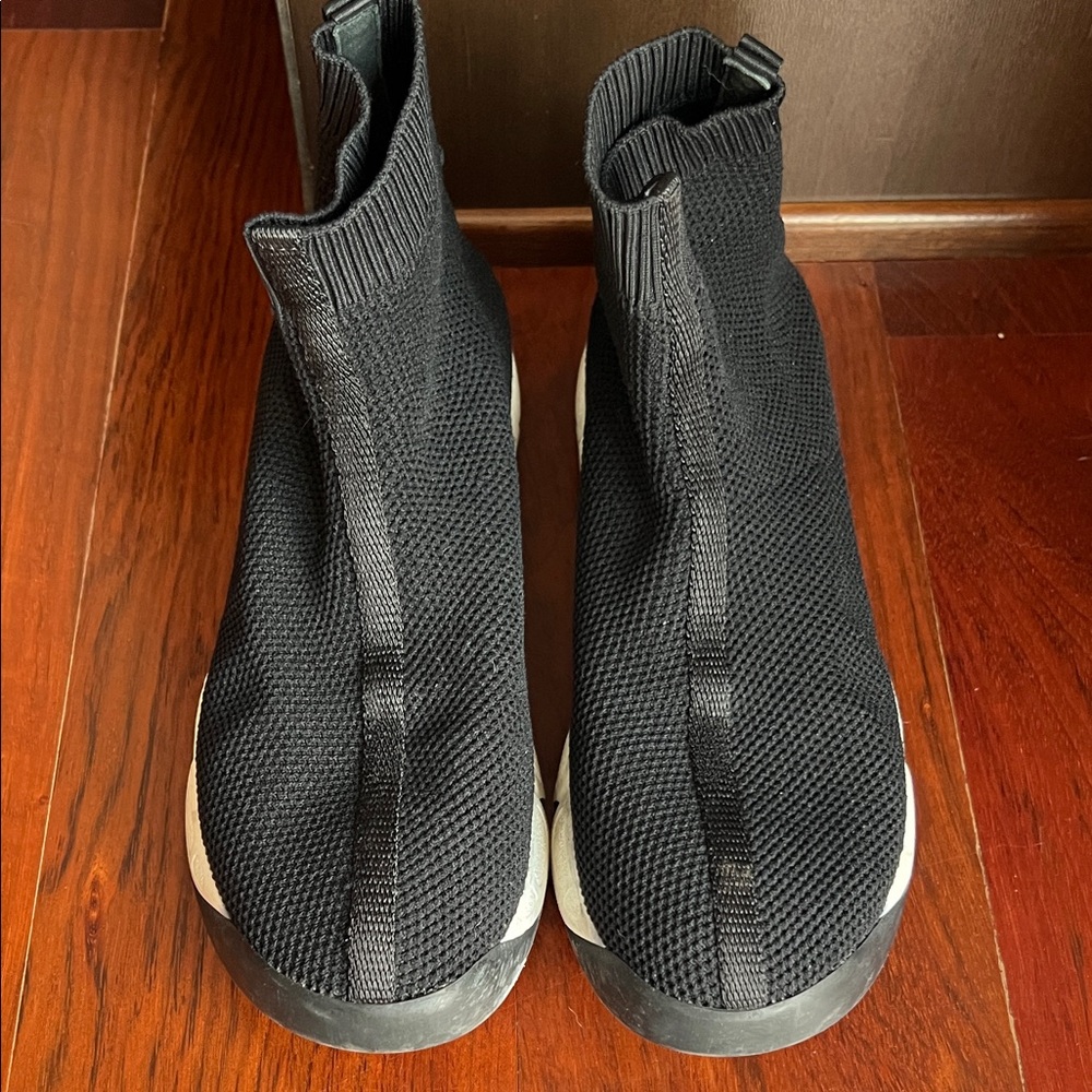 Dior Black and White High-Top Sneakers